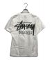 stussy (ステューシー) プリントTシャツ ホワイト サイズ:S：6000円