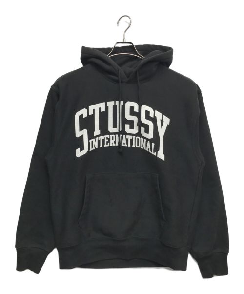 stussy（ステューシー）stussy (ステューシー) STUSSY INTERNATIONAL HOOD ブラック サイズ:Mの古着・服飾アイテム