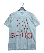 COMME des GARCONS SHIRTコムデギャルソンシャツ）の古着「MARY HEILMANN TEEプリントTシャツ」｜ネイビー