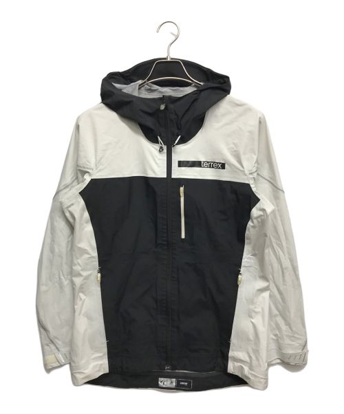 adidas（アディダス）adidas (アディダス) TERREX GORE-TEX アクティブシェルジャケット ブラック サイズ:Lの古着・服飾アイテム