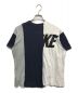 sacai (サカイ) NIKE (ナイキ) 再構築Tシャツ ホワイト×ネイビー サイズ:M：10000円