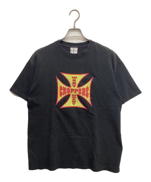 WEST COAST CHOPPERS（ウエストコーストチョッパーズ）WEST COAST CHOPPERS (ウエストコーストチョッパーズ) プリントTシャツ ブラック サイズ:Lの古着・服飾アイテム