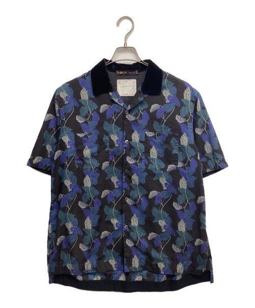 sacai（サカイ）sacai (サカイ) Sun Surf (サンサーフ) アロハシャツ ネイビー サイズ:2の古着・服飾アイテム