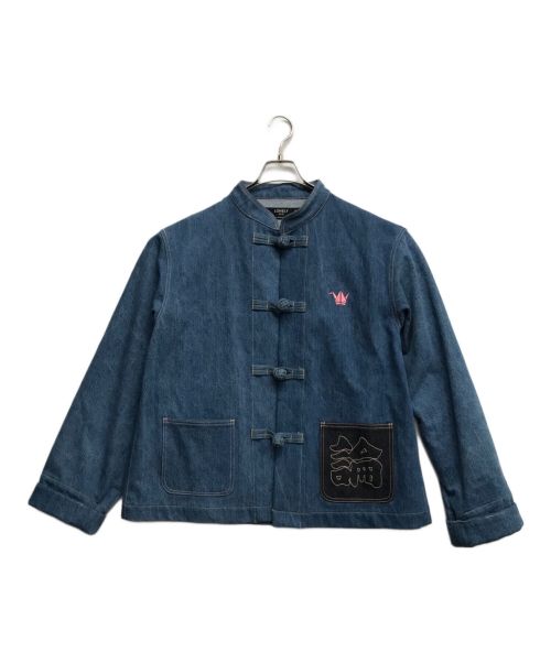 LONELY/論理（ロンリー）LONELY/論理 (ロンリー) KUNG FU DENIM JK インディゴ サイズ:Lの古着・服飾アイテム