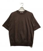 AURALEEオーラリー）の古着「SUPER HIGH GAUZE SWEAT BIG TEE」｜ブラウン