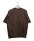 AURALEE (オーラリー) SUPER HIGH GAUZE SWEAT BIG TEE ブラウン サイズ:3：5000円