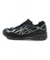 asics (アシックス) ローカットスニーカー ブラック サイズ:US9：14000円