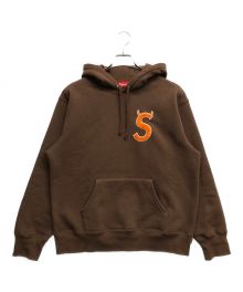 SUPREME（シュプリーム）の古着「S Logo Hooded Sweatshirt」｜ブラウン