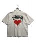 stussy (ステューシー) プリントTシャツ ホワイト サイズ:XL：5000円