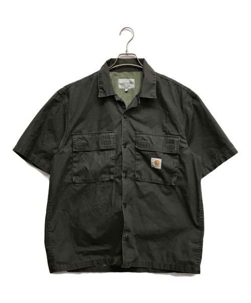 Carhartt WIP（カーハート ワークインプログレス）CARHARTT WIP (カーハート) WYNTON SHIRT グレー サイズ:Lの古着・服飾アイテム