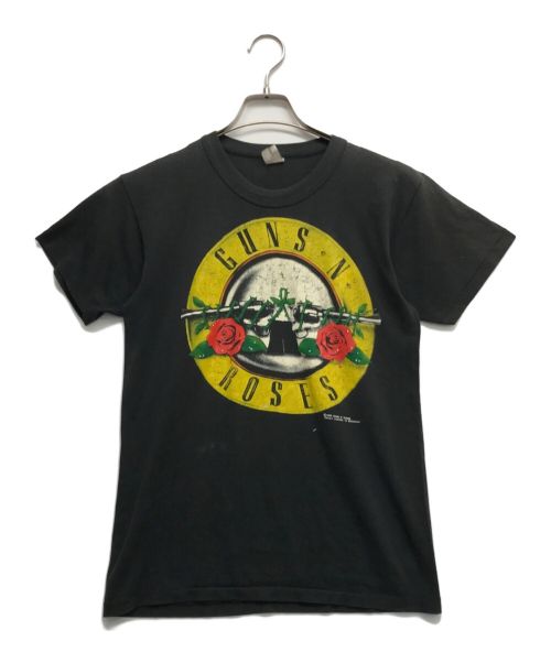 GUNS N ROSES（ガンズ・アンド・ローゼズ）GUNS N ROSES (ガンズ・アンド・ローゼズ) 80ｓプリントTシャツ ブラック サイズ:Mの古着・服飾アイテム