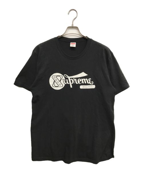 SUPREME（シュプリーム）Supreme (シュプリーム) Records Tee ブラック サイズ:Mの古着・服飾アイテム