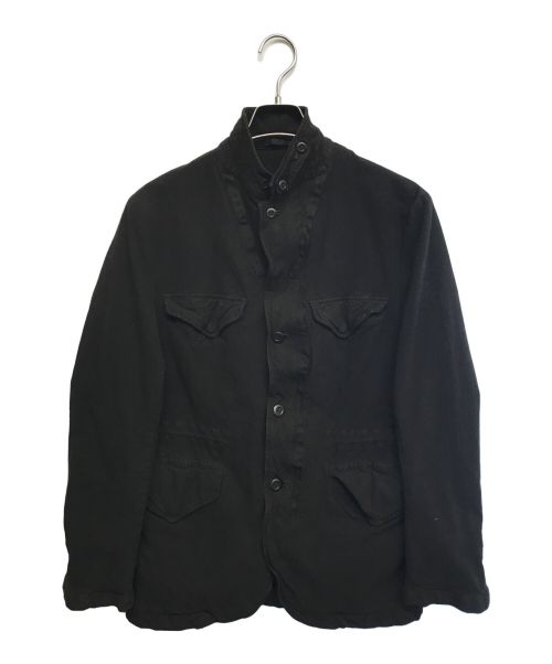 COMME des GARCONS HOMME（コムデギャルソン オム）COMME des GARCONS HOMME (コムデギャルソン オム) ミリタリージャケット ブラック サイズ:Lの古着・服飾アイテム