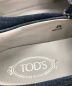 中古・古着 TOD'S (トッズ) デニム地スリッポン インディゴ サイズ:8 1/2：9000円