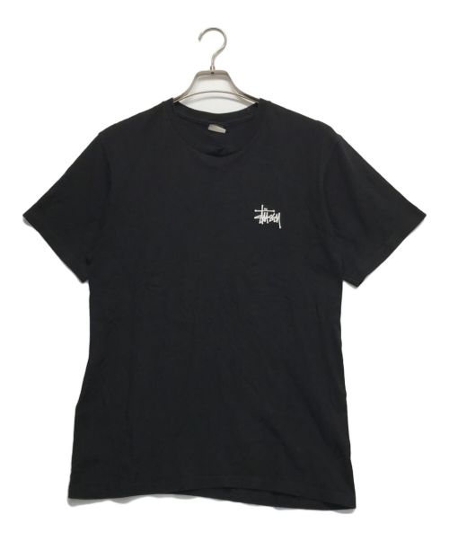 stussy（ステューシー）stussy (ステューシー) ロゴプリントTシャツ ブラック サイズ:Mの古着・服飾アイテム