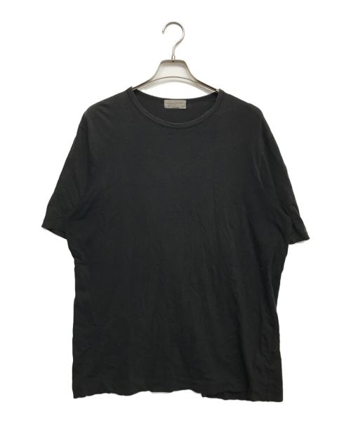 Yohji Yamamoto pour homme（ヨウジヤマモト プールオム）Yohji Yamamoto pour homme (ヨウジヤマモト プールオム) バッグロゴプリントTシャツ ブラック サイズ:3の古着・服飾アイテム