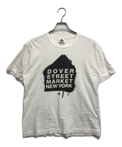 DOVER STREET MARKET（ドーバー ストリート マーケット）DOVER STREET MARKET (ドーバー ストリート マーケット) プリントTシャツ ホワイト サイズ:XLの古着・服飾アイテム