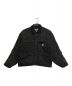 stussy（ステューシー）の古着「Washed Canvas Shop JACKET」｜ブラック