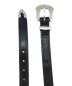 TORY LEATHER (トリーレザー) BRIDLE LEATHER NARROW WESTERN BELT：6000円