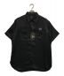 Needles（ニードルズ）の古着「S/S Work Shirt Poly Sateen」｜ブラック