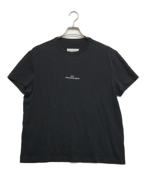 Maison Margiela（メゾンマルジェラ）Maison Margiela (メゾンマルジェラ) ミニロゴ Tシャツ ブラック サイズ:48の古着・服飾アイテム