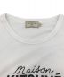 中古・古着 MAISON KITSUNE (メゾンキツネ) END. (エンド) Maison Kitsune Cafe Club Tee ホワイト サイズ:XL：6000円