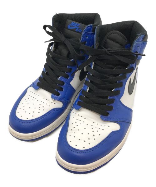 NIKE（ナイキ）NIKE (ナイキ) AIR JORDAN 1 RETRO HIGH OG GAME ROYAL ブルー×ホワイト サイズ:US9/UK8/EUR42.5の古着・服飾アイテム