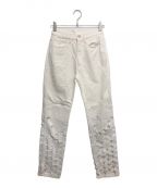 Maison Margielaメゾンマルジェラ）の古着「White Bull 5-Pocket Jeans」｜ホワイト
