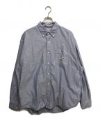 CAHLUMNカウラム）の古着「Magazine Pocket Oxford B.D Shirt」｜ブルー