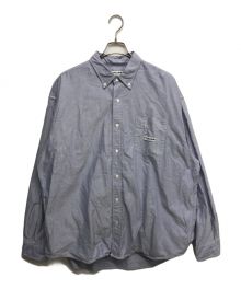 CAHLUMN（カウラム）の古着「Magazine Pocket Oxford B.D Shirt」｜ブルー