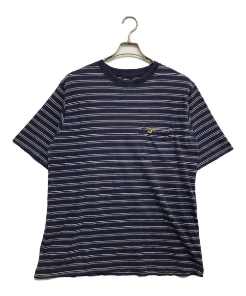 stussy（ステューシー）stussy (ステューシー) ポケットTシャツ ネイビー サイズ:Mの古着・服飾アイテム