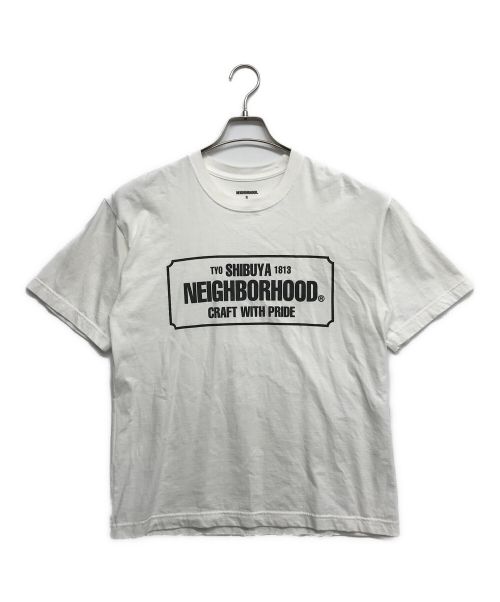 NEIGHBORHOOD（ネイバーフッド）NEIGHBORHOOD (ネイバーフッド) プリントTシャツ ホワイト サイズ:Sの古着・服飾アイテム