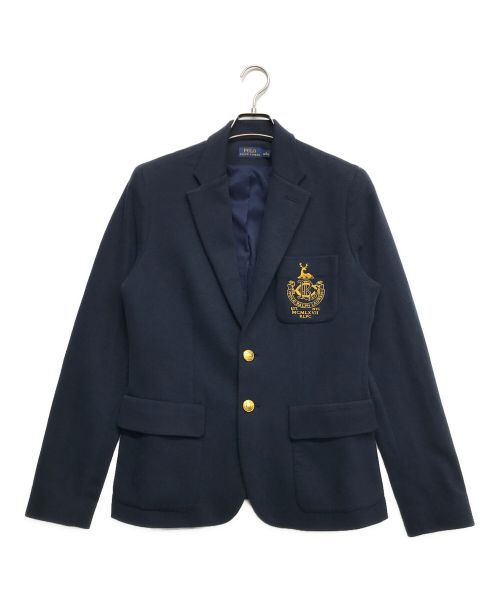 POLO RALPH LAUREN（ポロ・ラルフローレン）POLO RALPH LAUREN (ポロ・ラルフローレン) 金釦ダブルジャケット ネイビー サイズ:12の古着・服飾アイテム