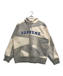 SUPREME（シュプリーム）の古着「Patchwork Hooded Sweatshirt」｜グレー