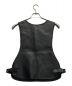 COMME des GARCONS SHIRT (コムデギャルソンシャツ) SYNTHETIQUE LEATHER VEST ブラック サイズ:M：20000円