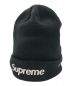 Supreme (シュプリーム) New Era (ニューエラ) Box Logo Beanie ブラック：9000円