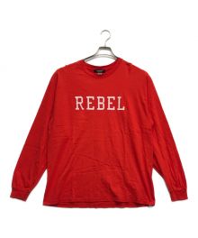 UNDERCOVER（アンダーカバー）の古着「REBELロゴパッチ」｜レッド