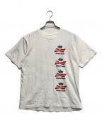 WASTED YOUTH×BUDWEISERウエステッド ユース×バドワイザー）の古着「コラボプリントTシャツ」｜ホワイト