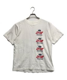 WASTED YOUTH×BUDWEISER（ウエステッド ユース×バドワイザー）の古着「コラボプリントTシャツ」｜ホワイト