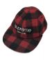 Supreme（シュプリーム）の古着「ウール クラシックロゴ 6パネル キャップ」｜レッド