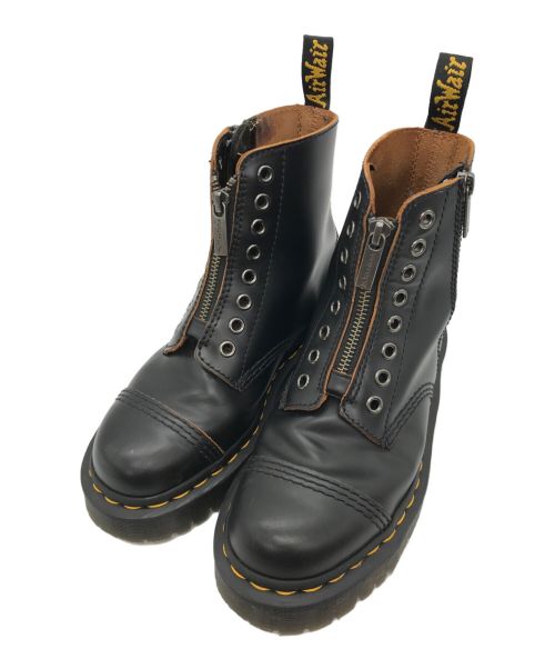 Dr.Martens（ドクターマーチン）Dr.Martens (ドクターマーチン) レースレス8ホールブーツ ブラック サイズ:UK4の古着・服飾アイテム