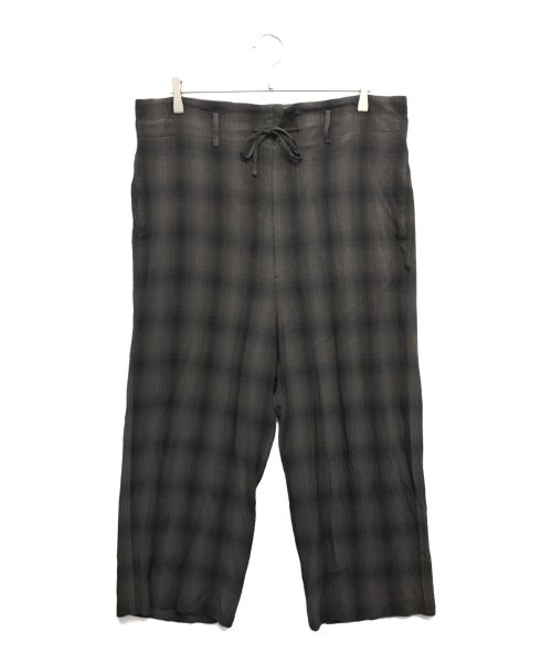 YOKE（ヨーク）YOKE (ヨーク) PAJAMA PANTS グレー サイズ:2の古着・服飾アイテム