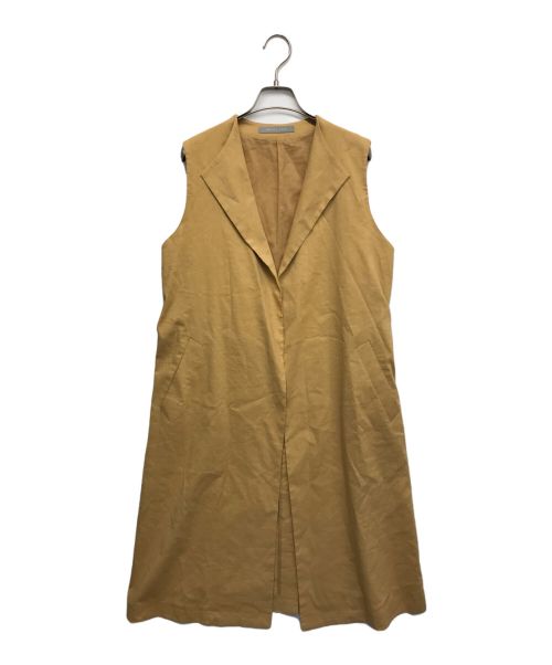 theory luxe（セオリーリュクス）theory luxe (セオリーリュクス) CRUNCHジレベスト イエロー サイズ:38の古着・服飾アイテム