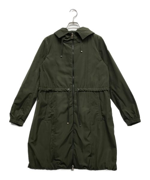 MONCLER（モンクレール）MONCLER (モンクレール) TUILEコート カーキの古着・服飾アイテム