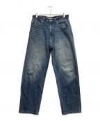 LEVI'Sリーバイス）の古着「ルーズフィット ダークインディゴWORN IN」｜インディゴ