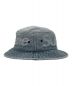 SUPREME (シュプリーム) Fade Jacquard Denim Crusher Hat インディゴ：10000円