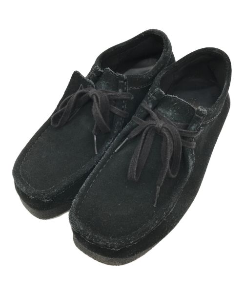 CLARKS（クラークス）CLARKS (クラークス) ワラビーシューズ ブラック サイズ:US8/UK7/EUR41の古着・服飾アイテム