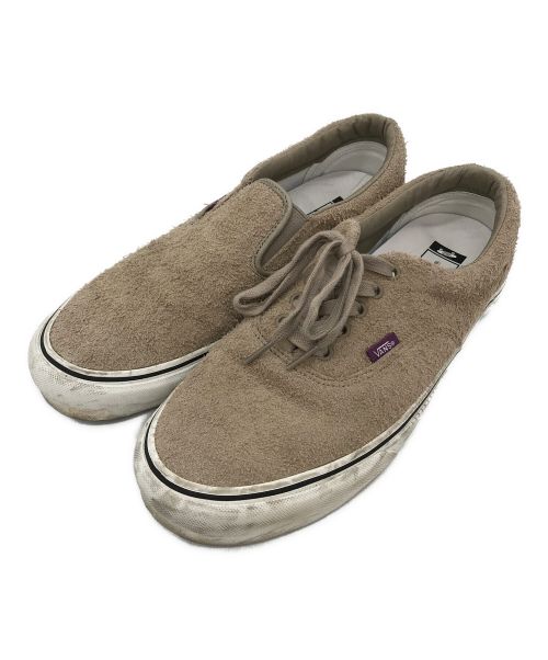 VANS（バンズ）VANS (バンズ) Needles (ニードルズ) VAULT BY VANS ERA SLIPON ベージュ サイズ:US10/UK9/EUR43/CM28の古着・服飾アイテム