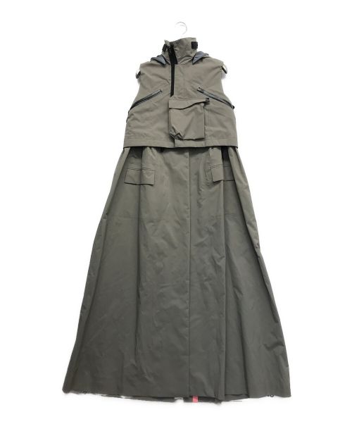 ACRONYM（アクロニウム）ACRONYM (アクロニウム) sacai (サカイ) トレンチドレス ベージュ サイズ:2 未使用品の古着・服飾アイテム