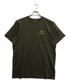 ARC'TERYXアークテリクス）の古着「EMBLEM T-SHIRT」｜カーキ